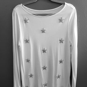 INC. long sleeve shirt with stars